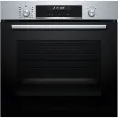 Bosch Serie 6 HBG578BS3 + PKC845FP1D, Zonen-Induktionskochfeld, 4 Zone(n), Glaskeramik, Schwarz, Berührung, 79,5 cm