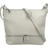 Cluty Umhängetasche Damen grau