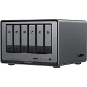 UGREEN NASync DXP6800 Pro, NAS, Kompakt, Intel Core i5, i5-1235U, 8 GB, DDR5