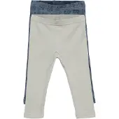 Pippi Baby Pippi Leggings - 2er-Pack - Blue Mirage - - 3 Jahre (98) - Leggings