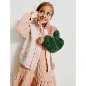 Liewood Jacke Noam Pile Jacket Dusty Rose Multi Mix-Größe 116