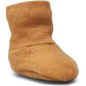 Fixoni Überziehschuhe Wolle, Brown Sugar, 62-68