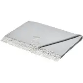 Blomus Finho Plaid 130x200 Micro Chip - , Grau, für Wohnzimmer, Stoff / Textil