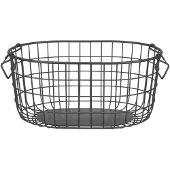 Blomus Aufbewahrungskorb Kago Rund Anthracite M