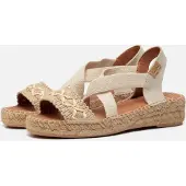 Toni pons Espadrilles Eider-BN Damen Natural-Schuhgröße 38
