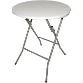 Bolero runder Klapptisch, weiß 60cm