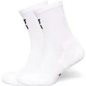ON Core Run Sock High 2P Socken-Weiss-S