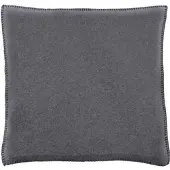 Eskimo Edelvelours Kissenbezug 45x45 cm | anthrazit - grau