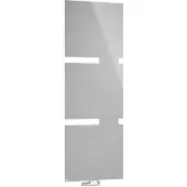 Kermi Design-Heizkörper „Tano“ 60 × 180 cm, links in glanzsilber Metallic
