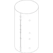 Bosch Verkleidung P1300.6 silber - 7735501783