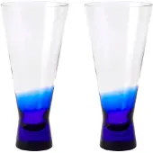 Broste Copenhagen Konus Cocktailgläser 25cl blau 6er-Set