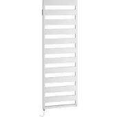 Kermi Casteo-E Bad- und Wohnheizkörper, Elektrobetrieb, weiß RAL 9016 matt, rechts, 800 W, 1.806 x 600 x 30 mm