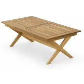 Xl Moebel Gmbh Garten-Ausziehtisch Moderner Stil Braun Holz Couchtisch Bequem Stabil
