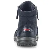 Rollingsoft Bootie 76.868.46, Nubukleder, ocean (Mel), Schnürung u. Reißv., Wechselfußbett 38