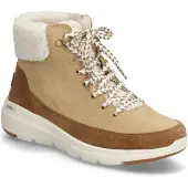 SKECHERS Glacial Ultra Damen Winterstiefel in Beige, Größe 38