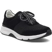 Gabor ROLLINGSOFT Damenschuhe - sportliche Schnür- Halbschuhe schwarz NEU