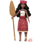 Mattel Disney Vaiana 2 singende Vaiana-Abenteuerpuppe mit Accessoires, singt „We‘re back“ in 4 Sprachen, Modepuppe, Weiblich, 3 Jahr(e), Mädchen, Mit Ton, 250 mm