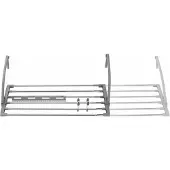 Jata HTEN2402, Steckbares Rack, Polypropylen (PP), Edelstahl, Edelstahl, 6 m, Wand- / Mast, 58 cm