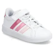 Adidas Kinder Freizeitschuhe KJ4370 knöchelhoch Rosa, ganzjährig tragbar