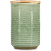 Article Sans Marque Aufbewahrungsglas 12,5x20cm Grün Cameo - Fine Dining Living