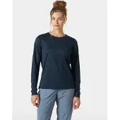 Helly Hansen Longsleeve Damen HH Tech Crew LS 2.0 Navy-L