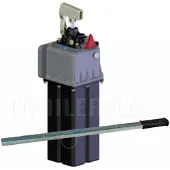 OMFB Handpumpe PMS45 Handpumpe 7L Behälter 45cm³ doppeltwirkend Kunststoff