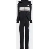 Adidas Jogginganzug Seasonal Essentials Tiberio 3-Stripes JY0520 Schwarz Regular Fit