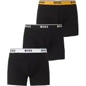 BOSS Dreierpack Boxershorts aus Stretch-Baumwolle Grösse M