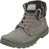 Palladium Baggy Herren Schnüren Le wand Stiefelette Mit Faltbaren Kragen Grau – undefined / Grau