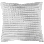 Bestlivings Kissenhülle Kuschel Jacquard 45 x 45 cm Hellgrau