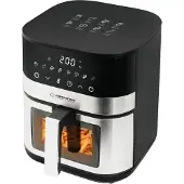 Esperanza EKA003 Fettfreie Fritteuse 5 l, 1400 W, Edelstahl