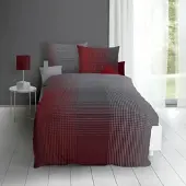 Kaeppel Mako-Satin Bettwäsche Master 200x220 cm + 2x 80x80 cm | rubin - rot