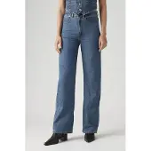 Levi's Ribcage Wide Leg Braided Jeans