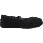 Moon Boot für Damen. 80D2400010 Schwarze Shearling Ballerinas (41), Leder, Wohnung, Keine, Lässig