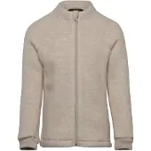 Mikk-Line Wollfilz-Jacke Kind, Melange Offwhite, 110