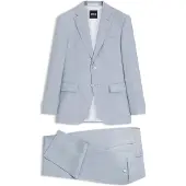 BOSS Karierter Regular-Fit Zweiteiler Grösse 48