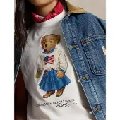 Ralph Lauren T-Shirt 313A98403001 Weiß Regular Fit