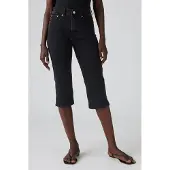 Levi's Wedgie Capri Jeans Black Größe: W26 | Straight Jeans Outlet | Damen | Cyan