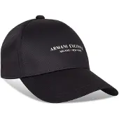 Armani Exchange für Herren. XM001694AF15502UB101 Baseballmütze schwarz (OSFA), Lässig, Baumwolle