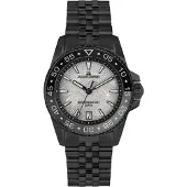Jacques Lemans 1-2205P Herren-Taucheruhr Liverpool Diver Schwarz/Eismatt 20 bar