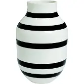 Kähler Omaggio Vase Schwarz 30,5 cm