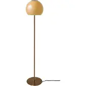 Frandsen Stehlampe Ball Glass, creme / amber, für Wohn- / Esszimmer, Glas, Design, Stehlampe
