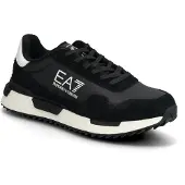 EA7 Unisex. 7X000380_AF19175 Vintage Turnschuhe Schwarz (46), Wohnung, Schnürsenkel, Sportlich