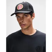Deus Ex Machina Kappe Pill Trucker Unisex Black 26