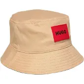 HUGO Wendbarer Kinder-Fischerhut aus Baumwoll-Twill Grösse 54
