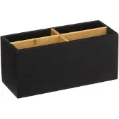 5five Simply Smart Organizer mit 4 fächern "naturéo" schwarz -