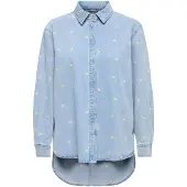 ONLY Jeans-Hemd in Hellblau - XS