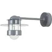 Louis Poulsen Albertslund Wandleuchte Grau Lang E27 - , Albertslund, Grau, Metall, Design