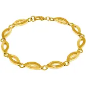 Boccia 03001-04 Damen-Armband Titan Goldfarben