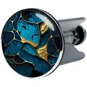 Sanilo Waschbeckenstöpsel Marmor Cobalt